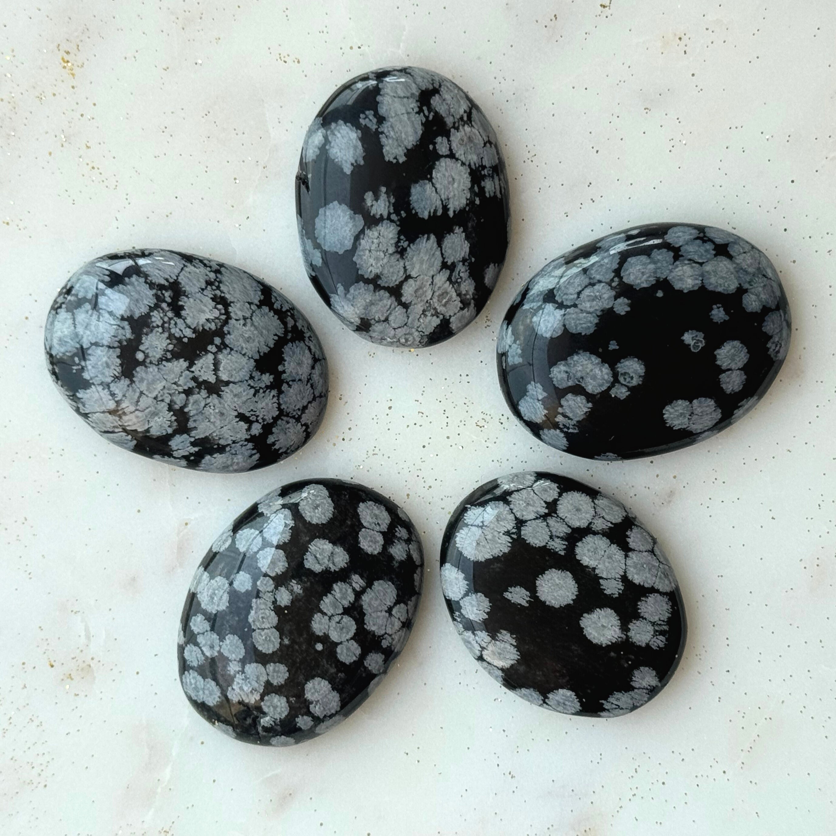 Snowflake Obsidian - HappyRuH