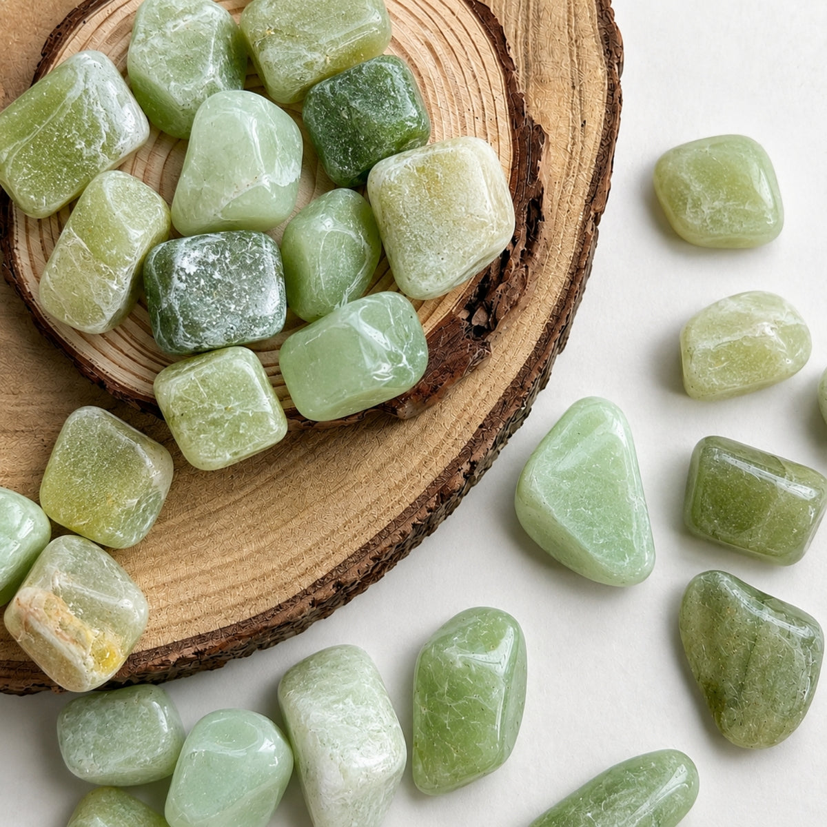 Tumbled Crystal - Green Aventurine