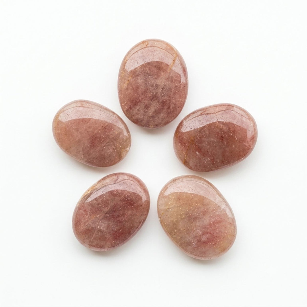 Palmstone - Strawberry Quartz