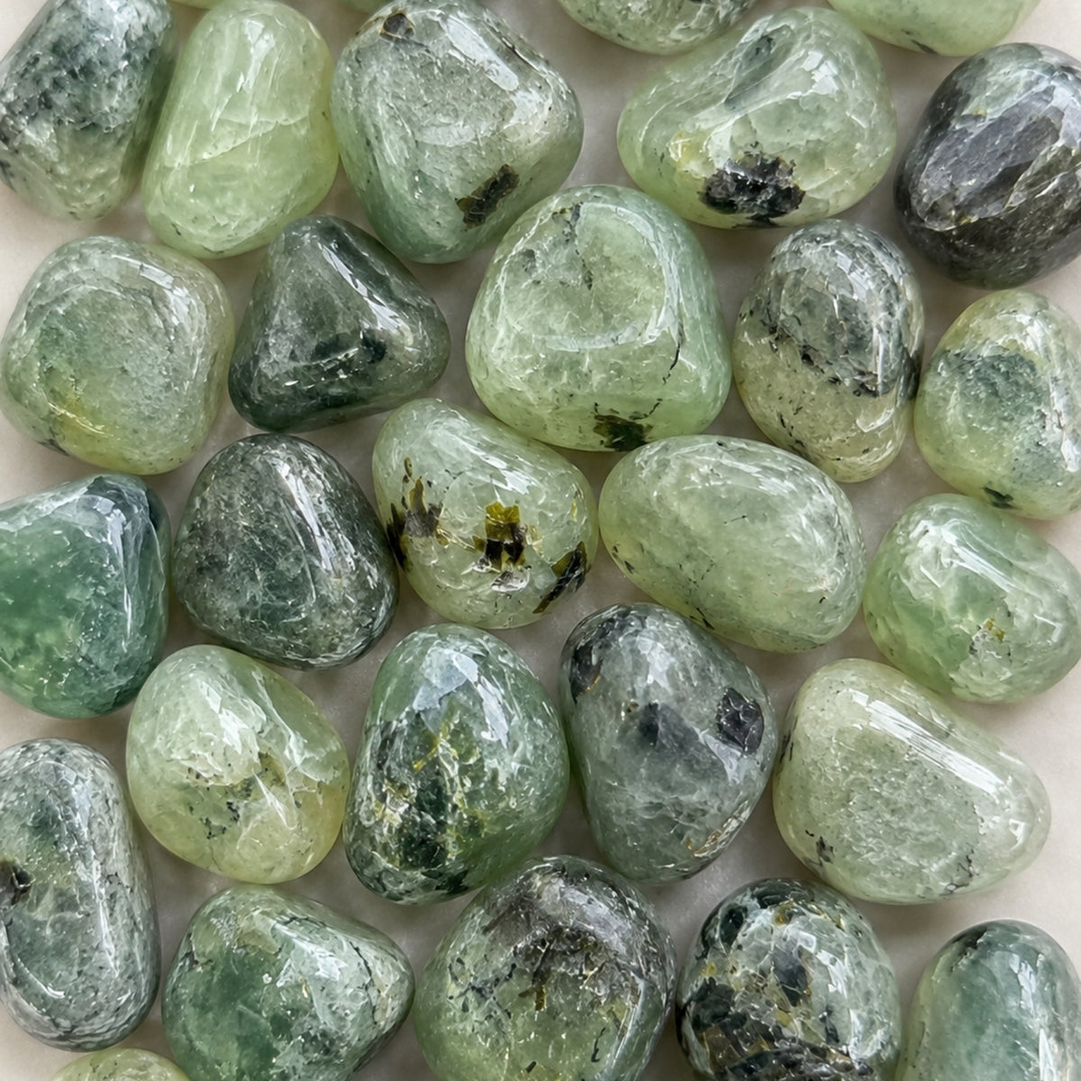 Tumbled Crystal - Prehnite