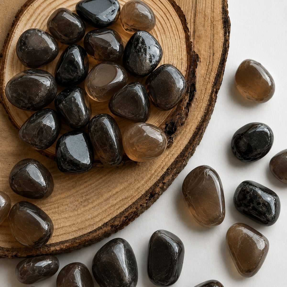 Tumbled Crystal - Smoky Quartz