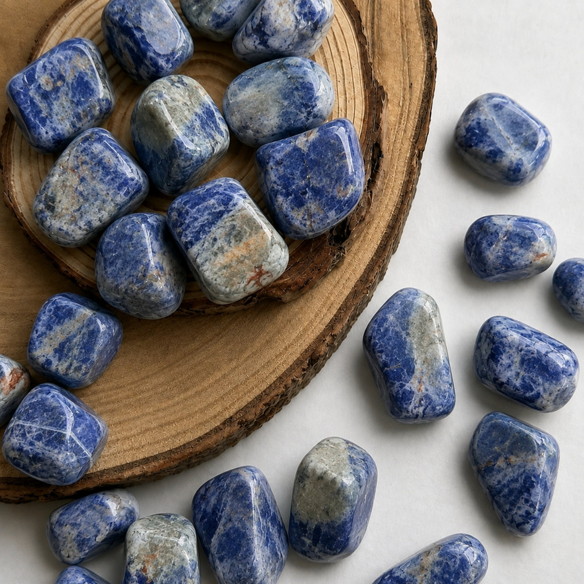 Tumbled Crystal - Sodalite