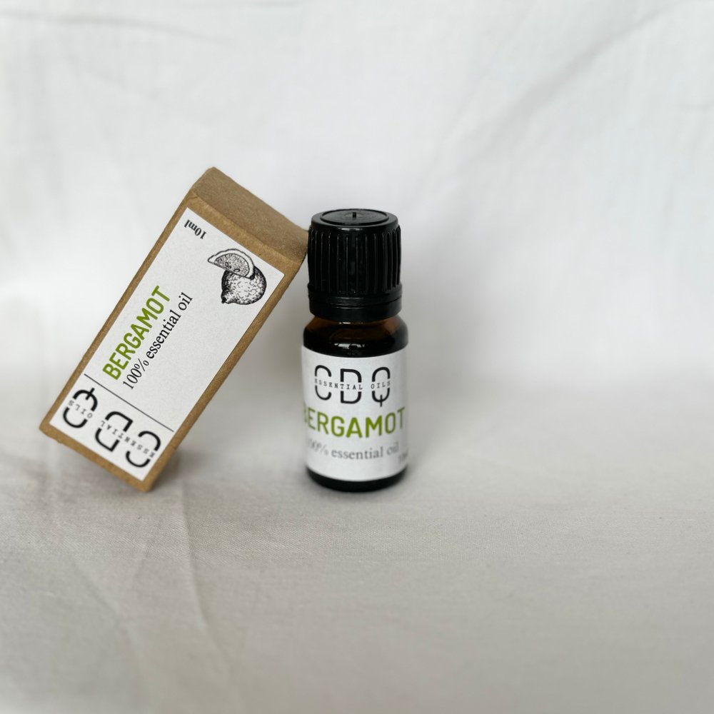 Bergamot Essential Oil Bottle from HappyRuH for Mood and Skincare