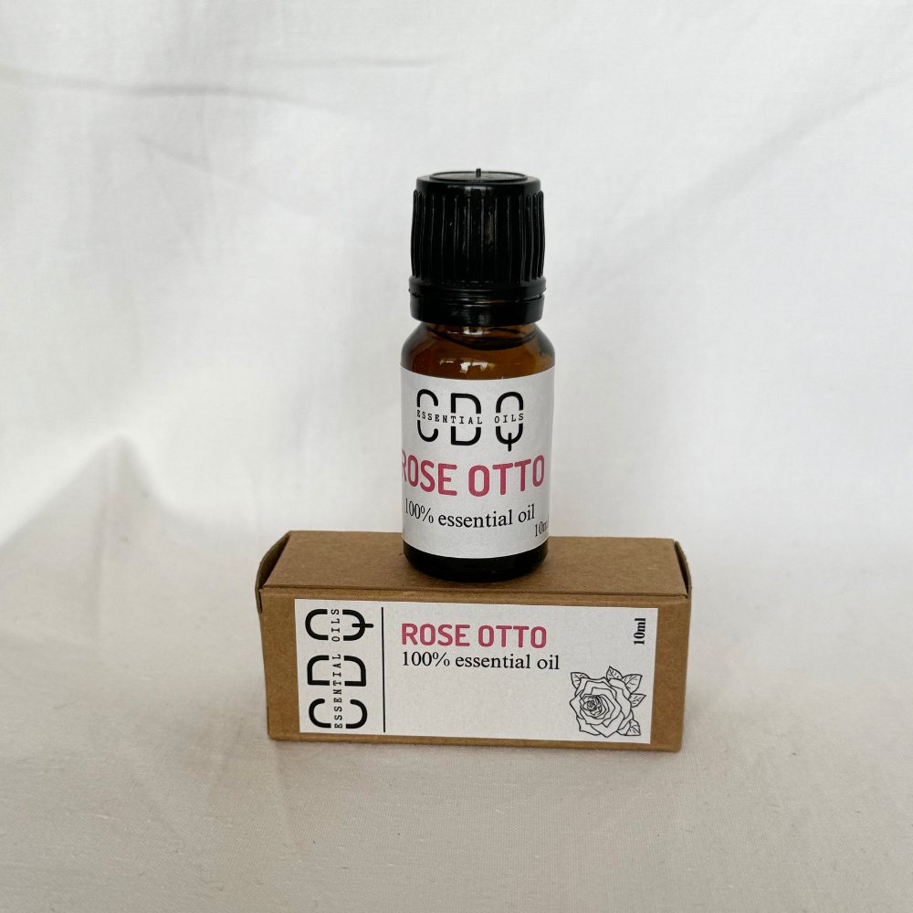 Rose Otto Essential Oil Bottle for Skincare and Aromatherapy