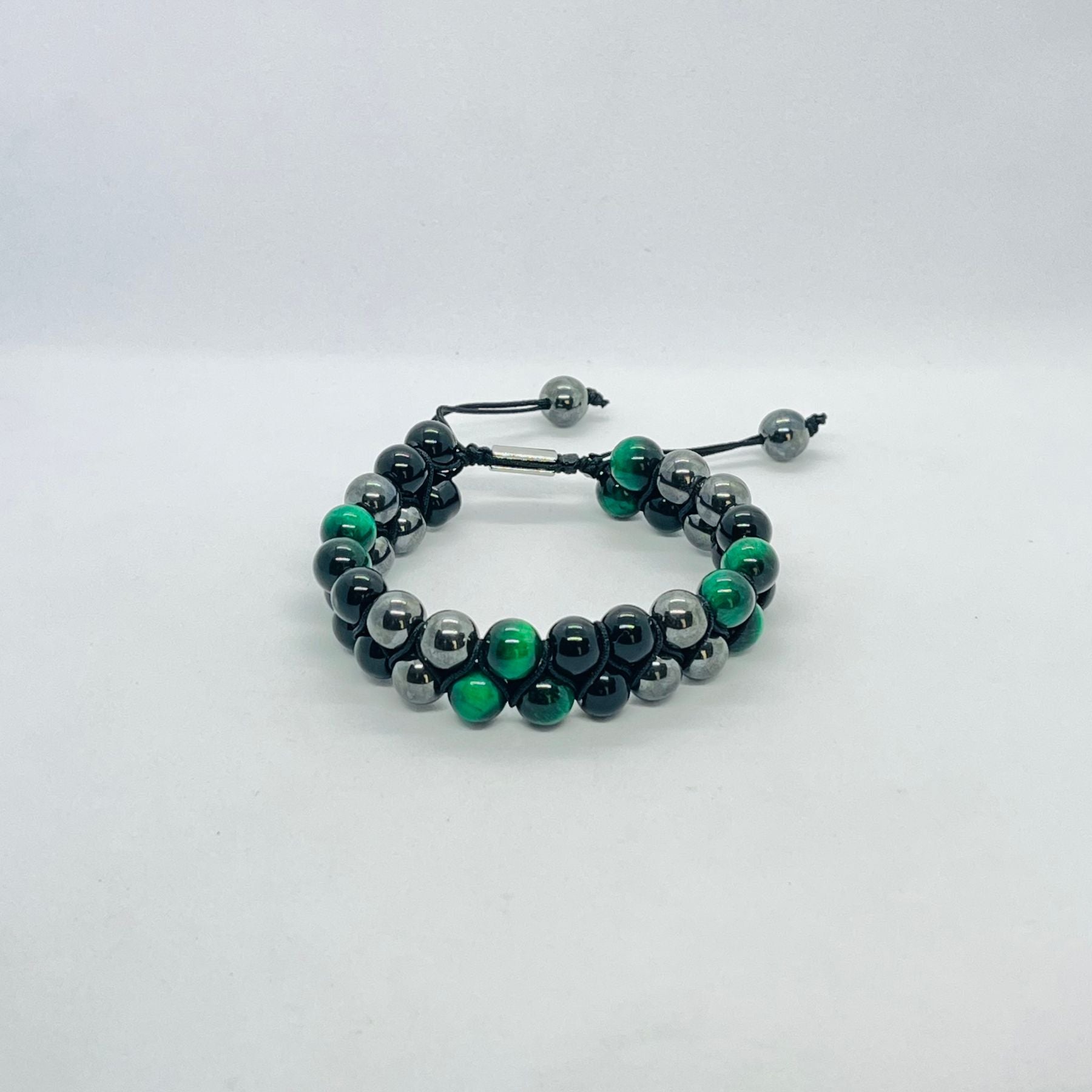 Green Tiger Eye Guardian Grip Bracelet