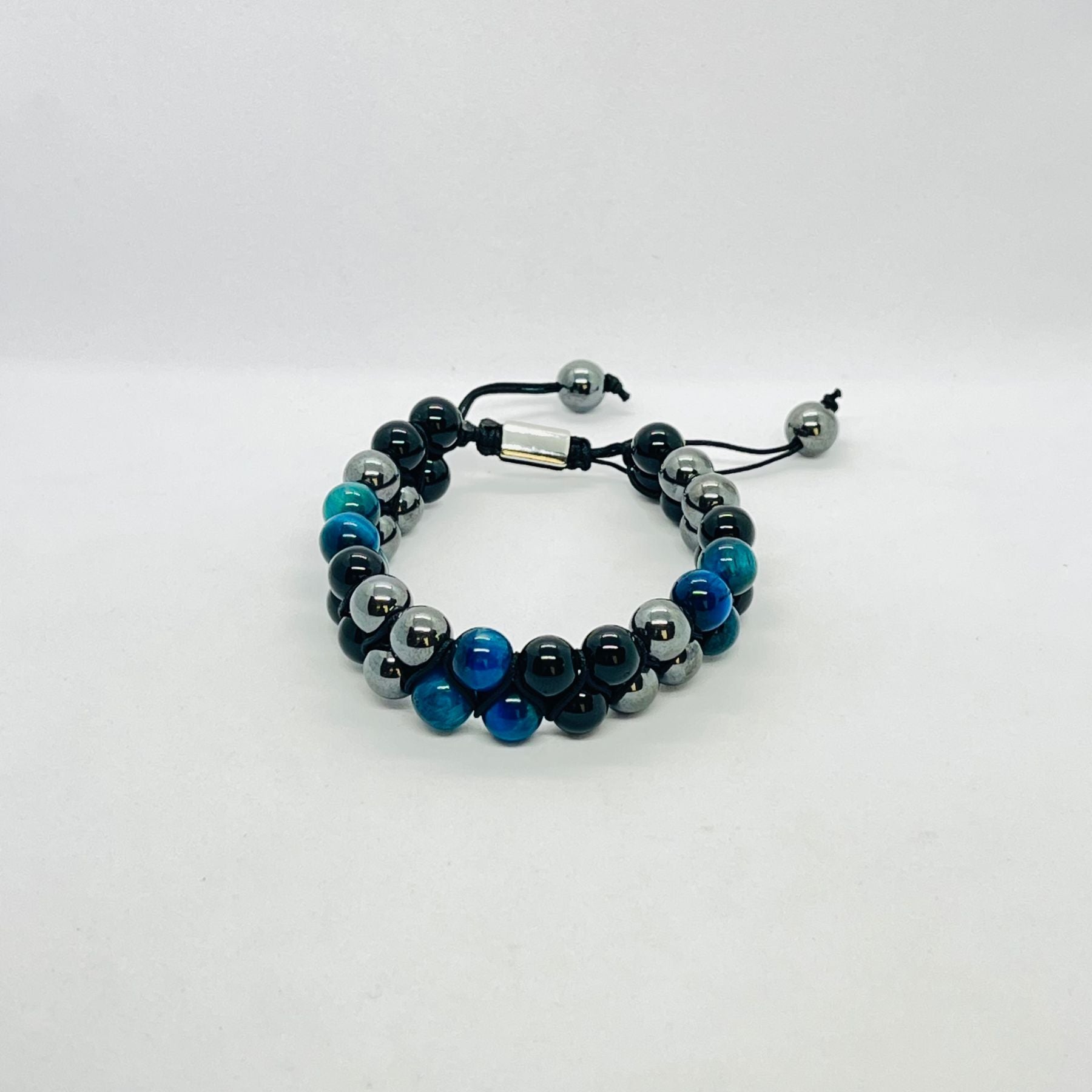Blue Tiger Eye Guardian Grip Bracelet