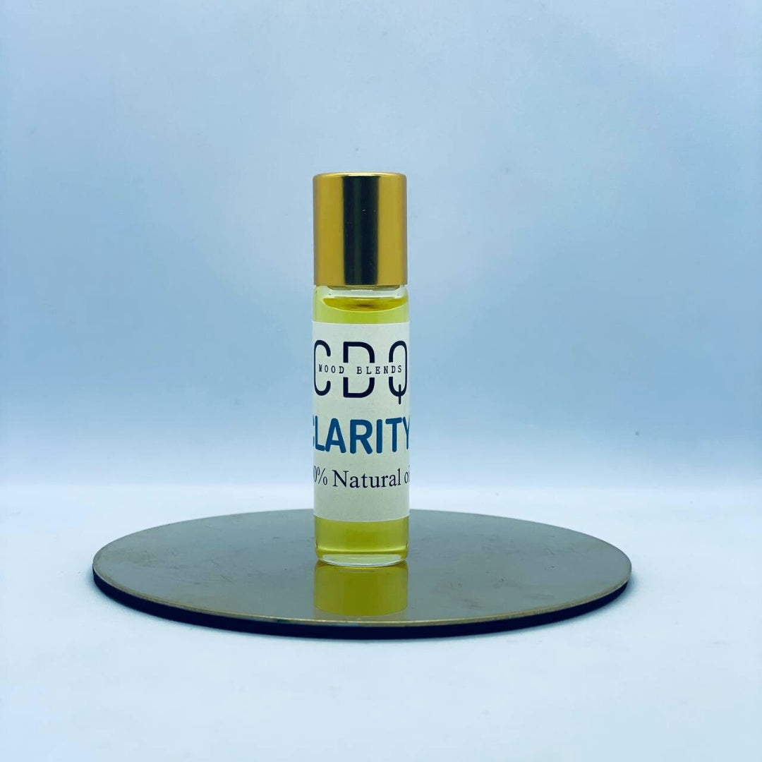 Clarity Mood Blend Essential Oil Bottle from HappyRuH
