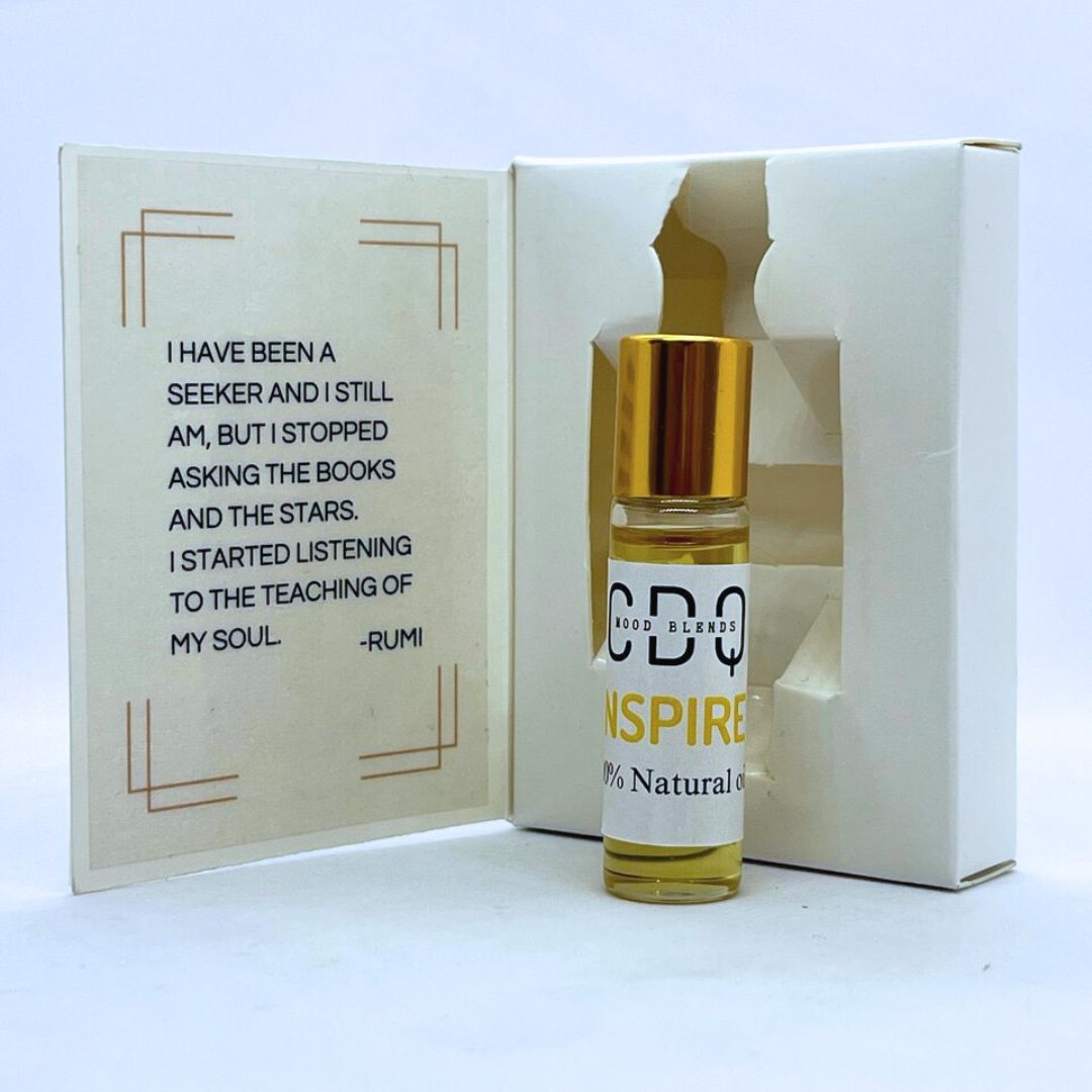 Inspire Mood Blend Essential Oil Bottle from HappyRuH