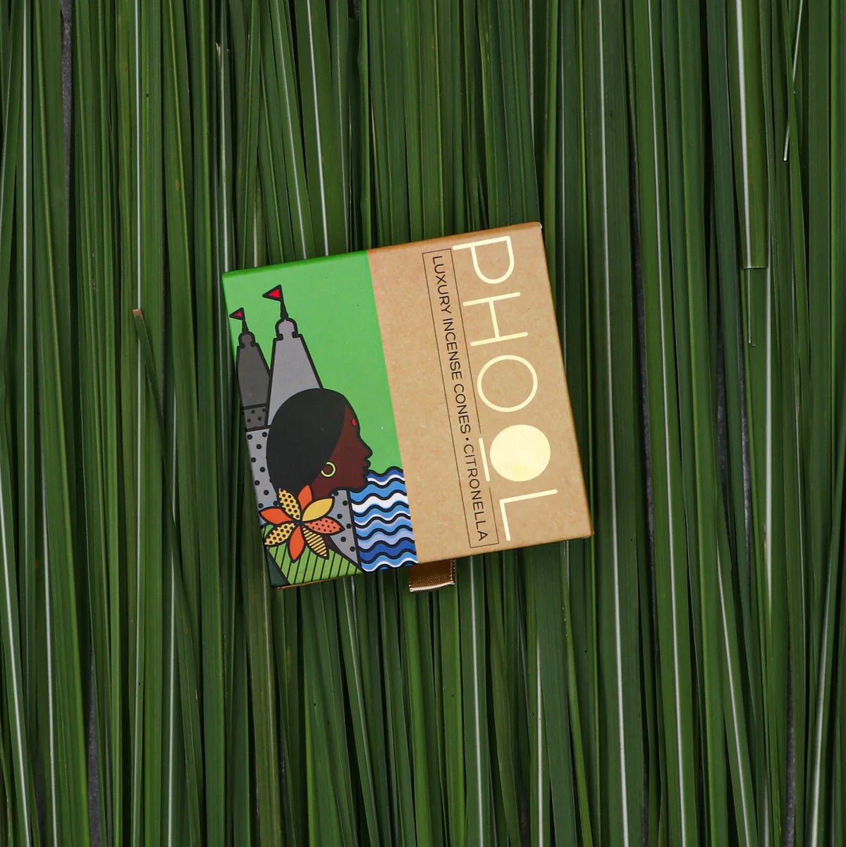 PHOOL NATURAL INCENSE CONES - CITRONELLA - HappyRuH