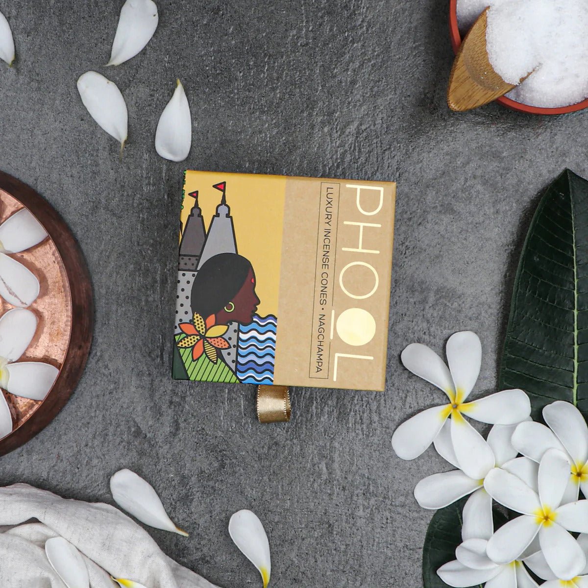 PHOOL NATURAL INCENSE CONES – NAGCHAMPA - HappyRuH