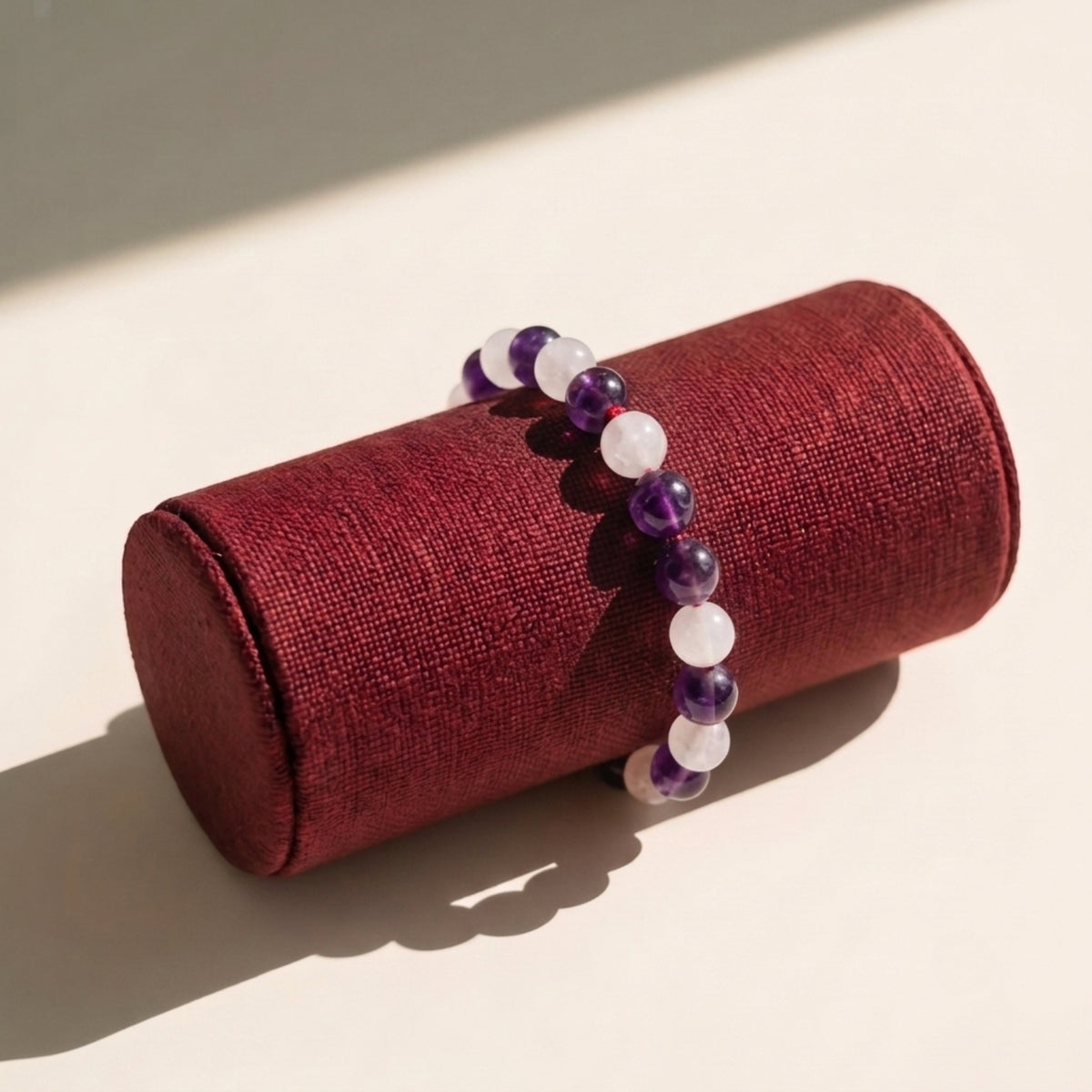 Amethyst Rose Quartz 8MM Bracelet