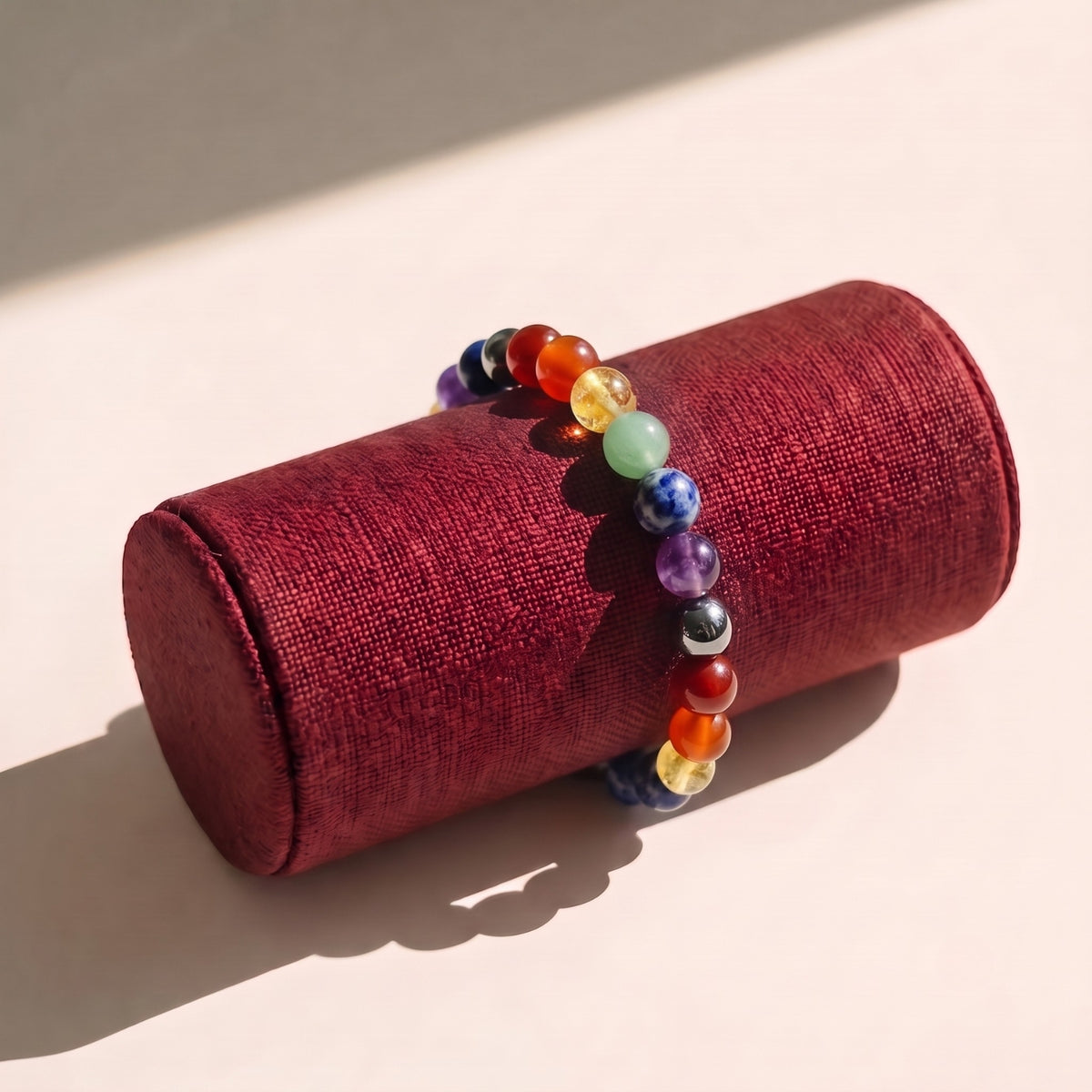 Seven Chakra AAA Beads Bracelet