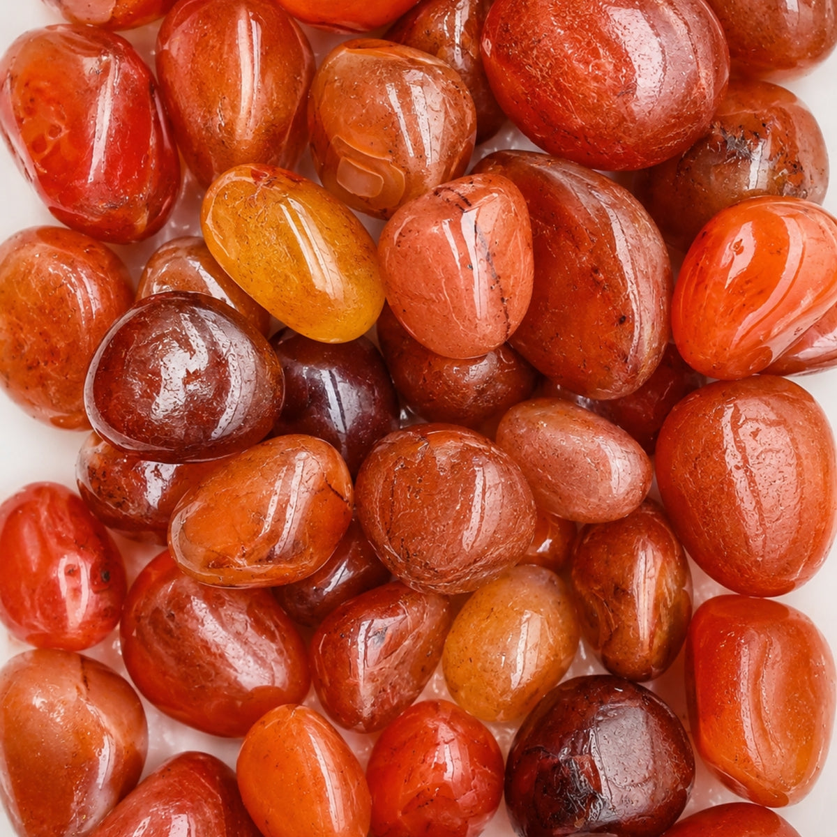 Tumbled Crystal - Carnelian