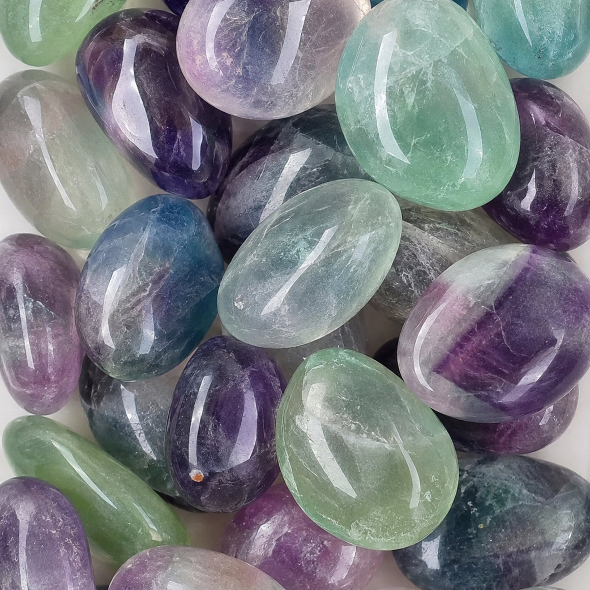 Tumbled Crystal - Flourite Multi