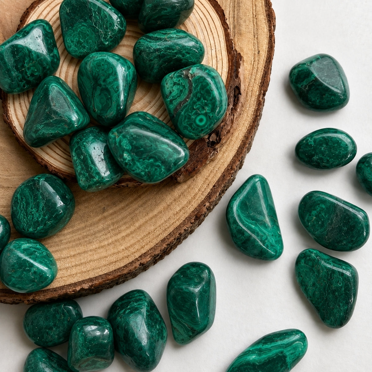 Tumbled Crystal - Malachite