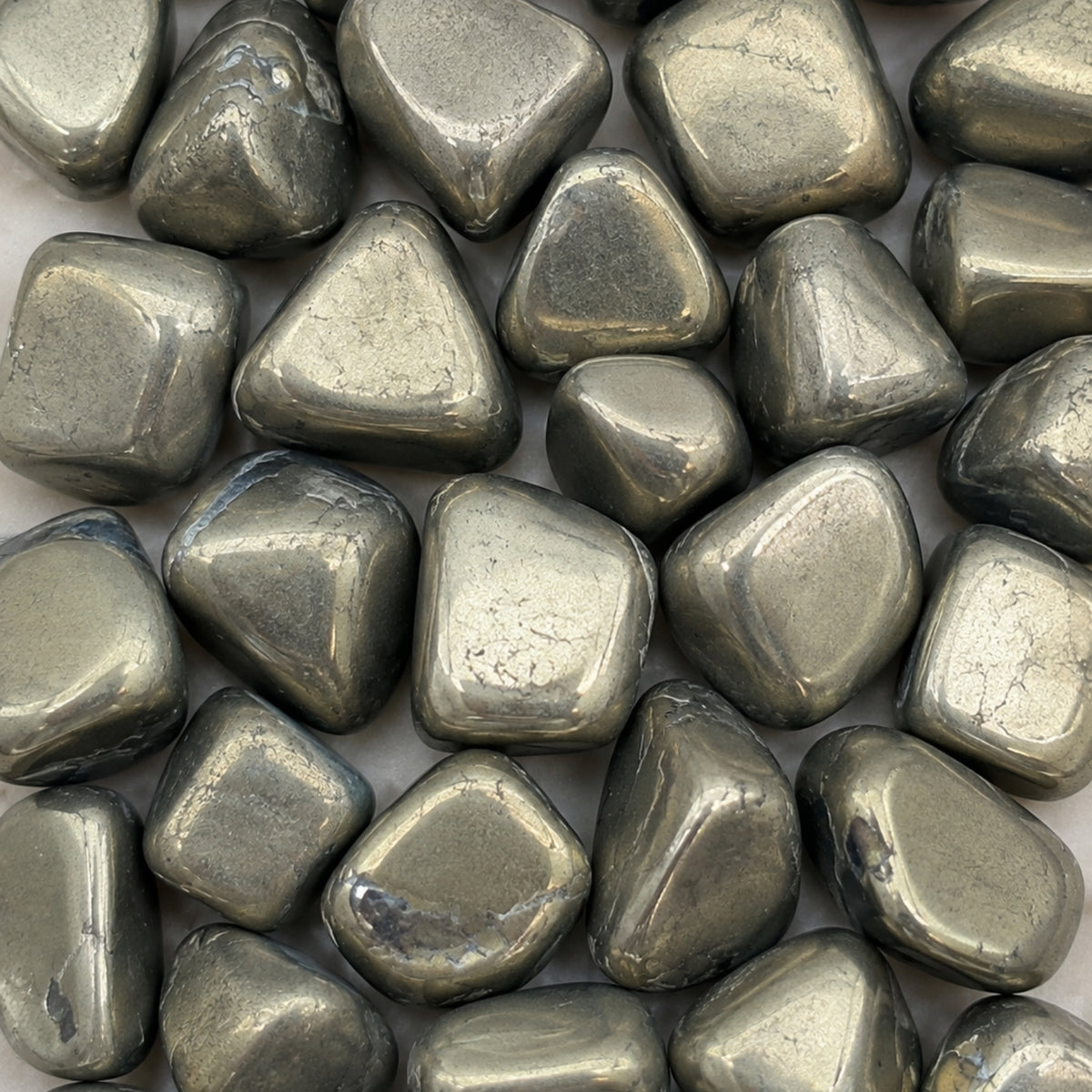 Tumbled Crystal - Pyrite