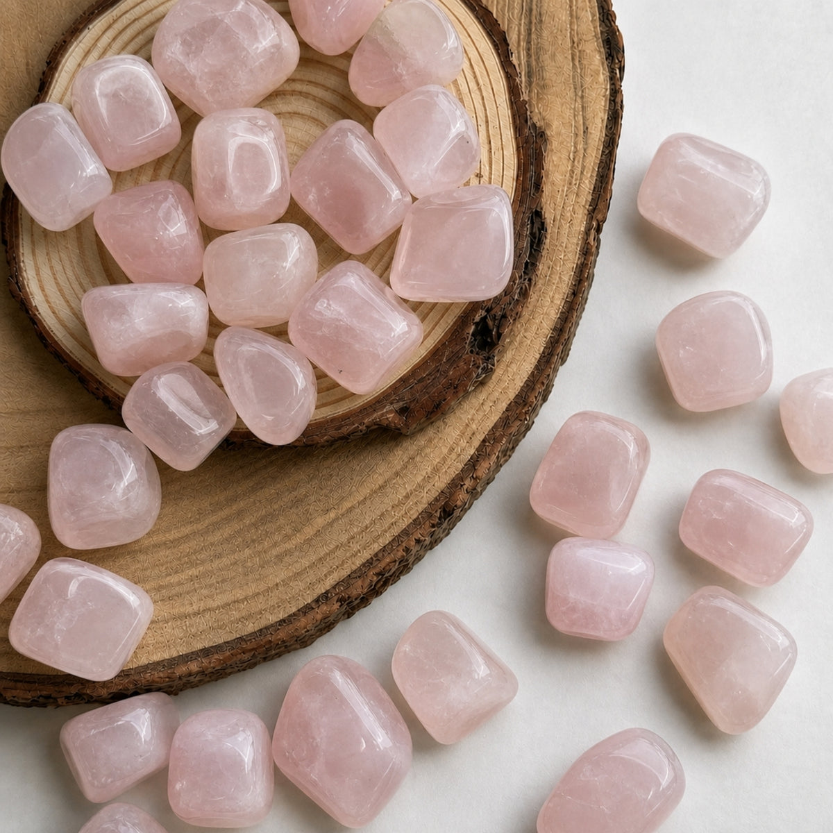 Tumbled Crystal - Rose Quartz