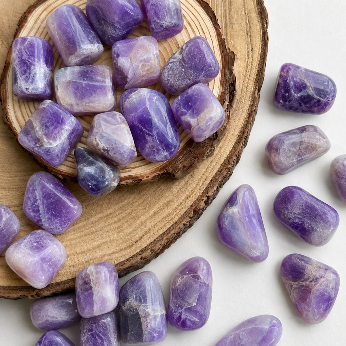 Tumbled Crystal - Amethyst