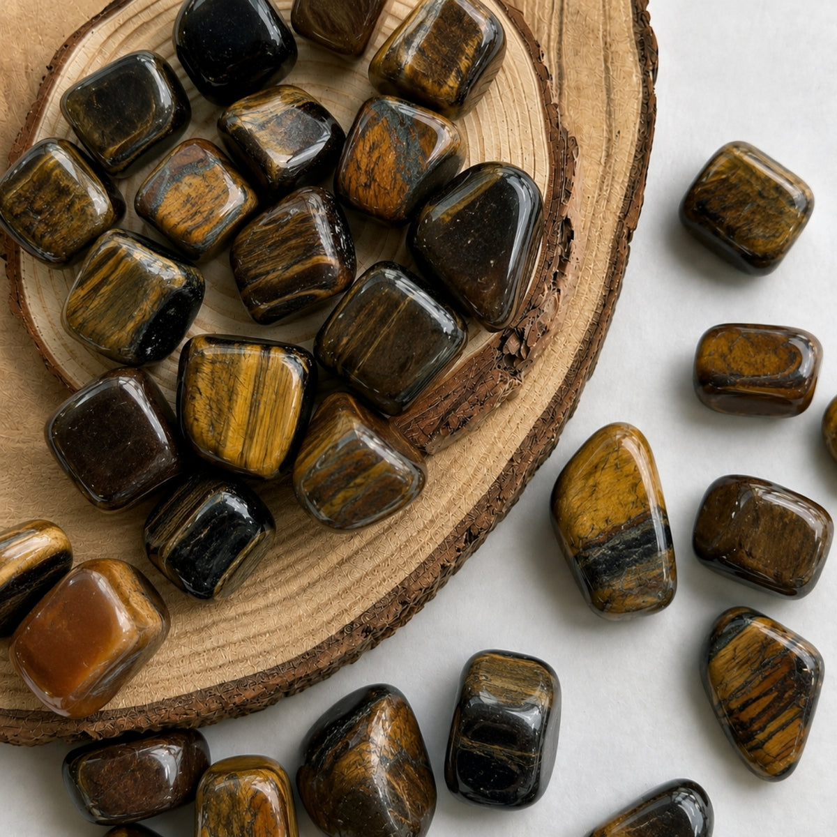 Tumbled Crystal - Tigereye
