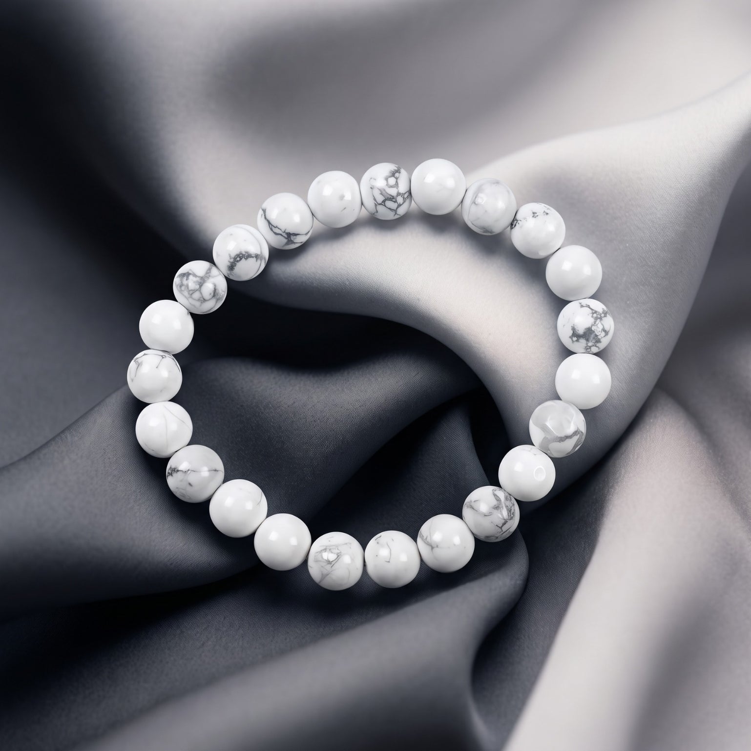 Howlite 8MM bracelet