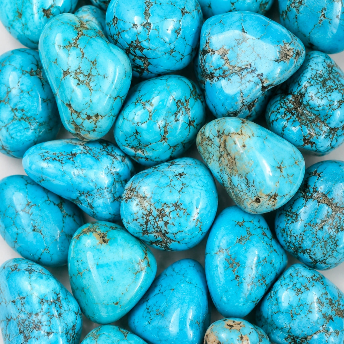 Tumbled Crystal - Turquoise