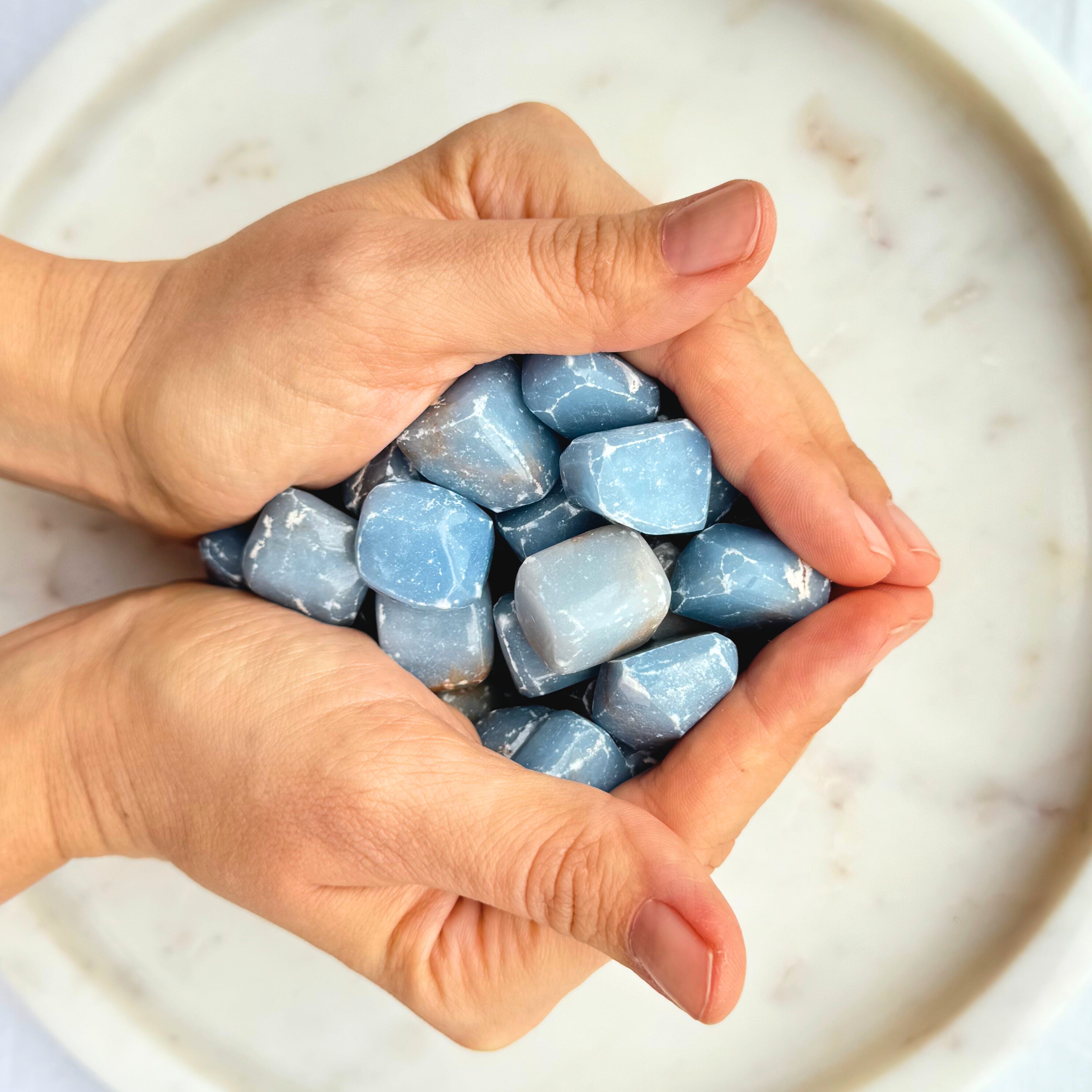 Tumbled Crystal - Angelite