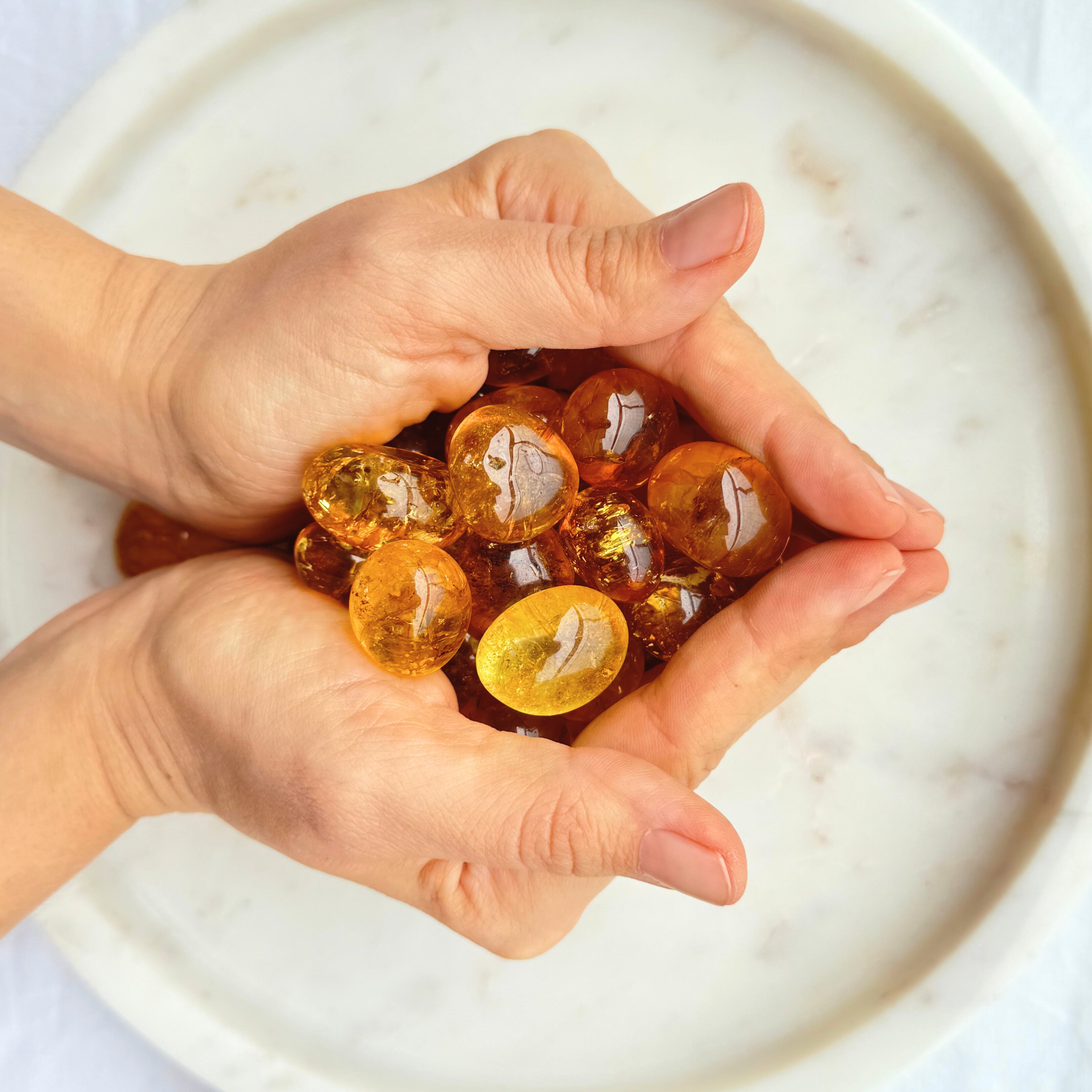 Tumbled Crystal - Citrine