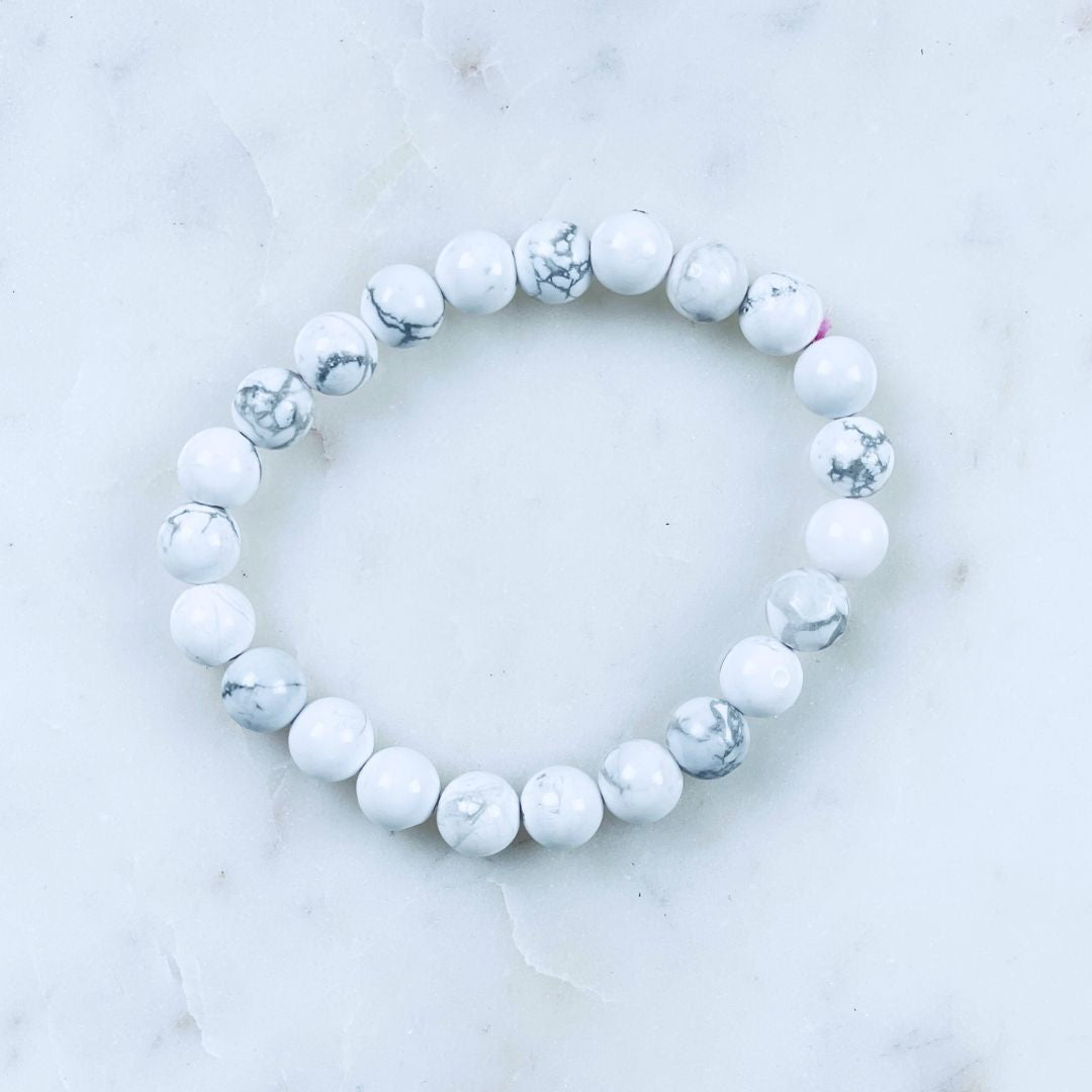 Howlite 8MM bracelet