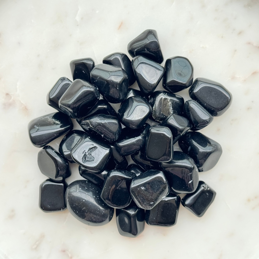 Tumbled Crystal - Black Obsidian