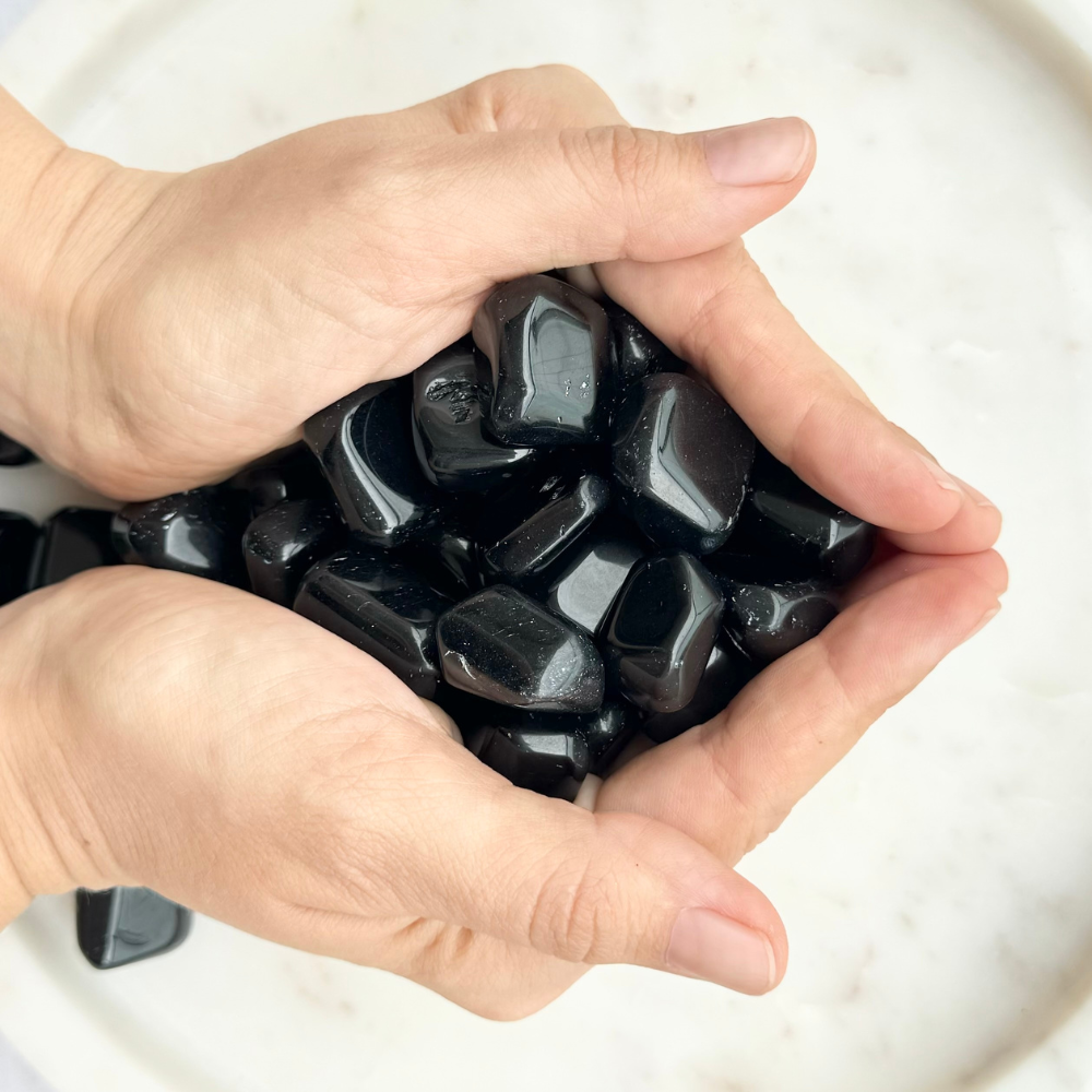 Tumbled Crystal - Black Obsidian