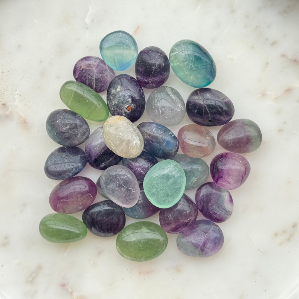 Tumbled Crystal - Flourite Multi