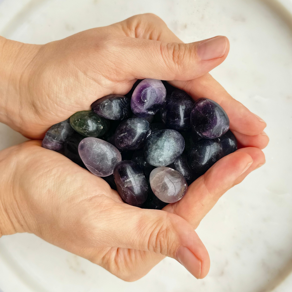 Tumbled Crystal - Flourite Multi