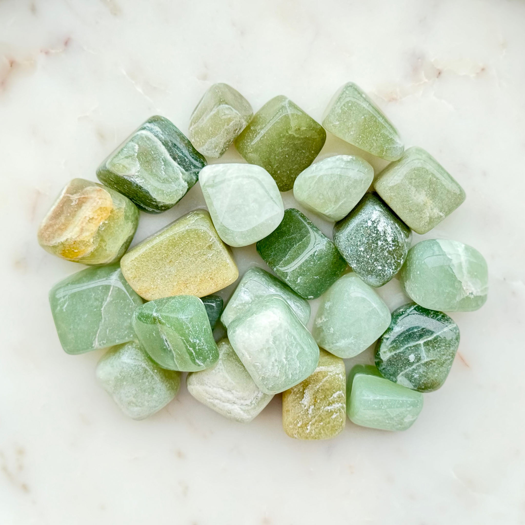 Tumbled Crystal - Green Aventurine