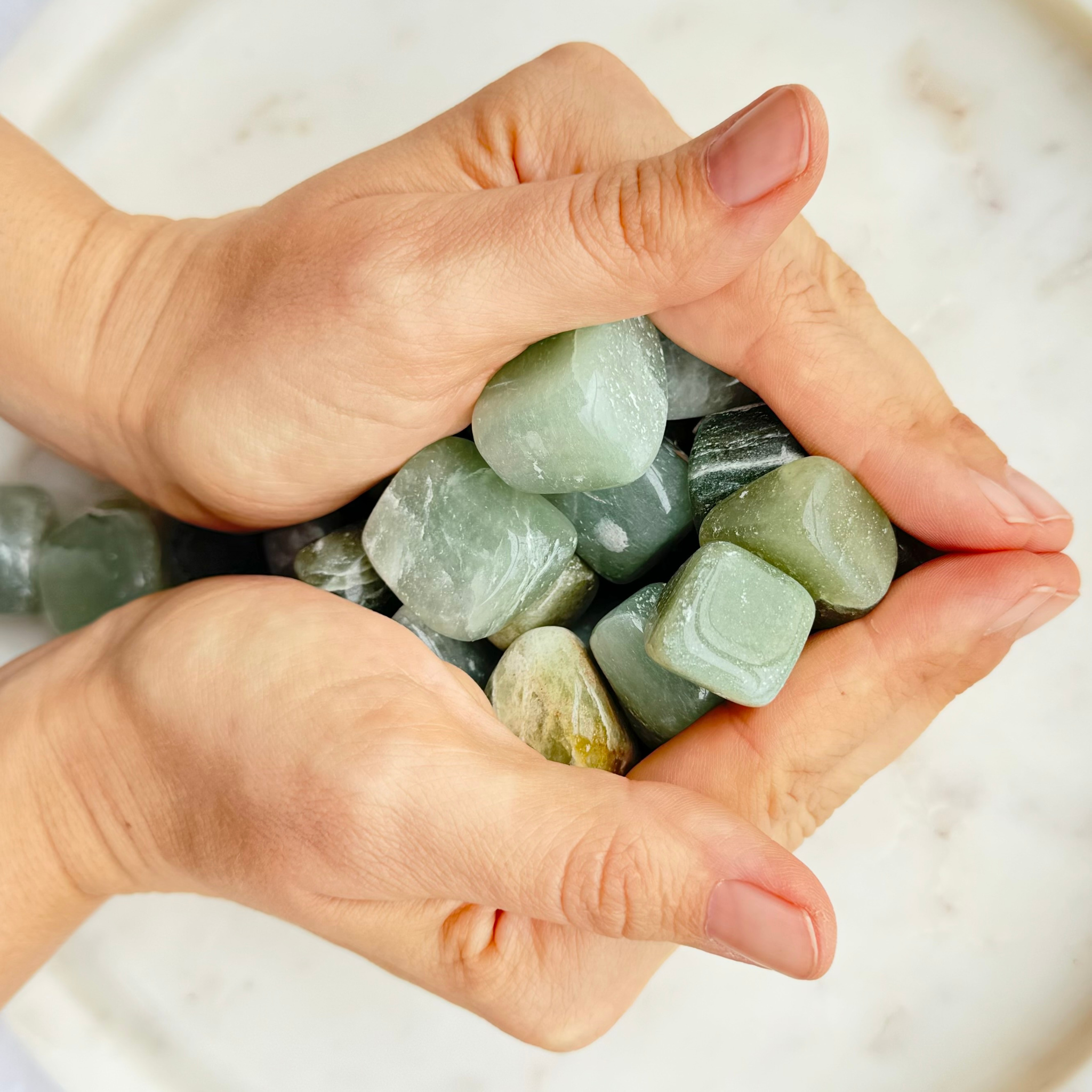 Tumbled Crystal - Green Aventurine