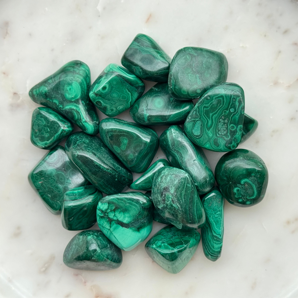 Tumbled Crystal - Malachite