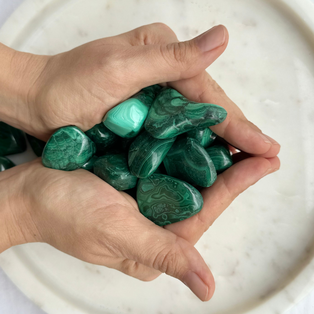 Tumbled Crystal - Malachite