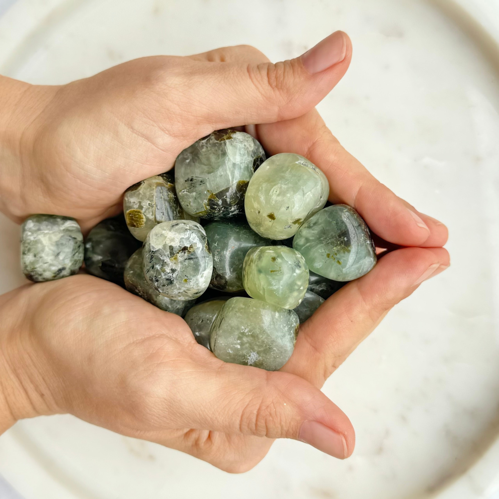 Tumbled Crystal - Prehnite