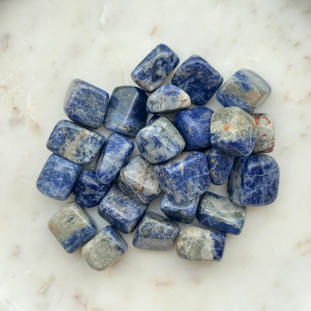 Tumbled Crystal - Sodalite