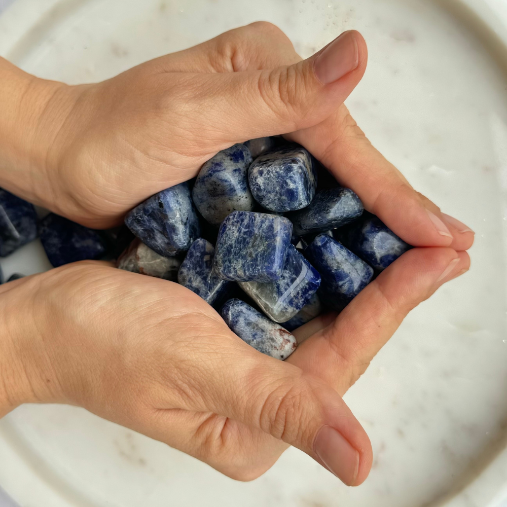 Tumbled Crystal - Sodalite