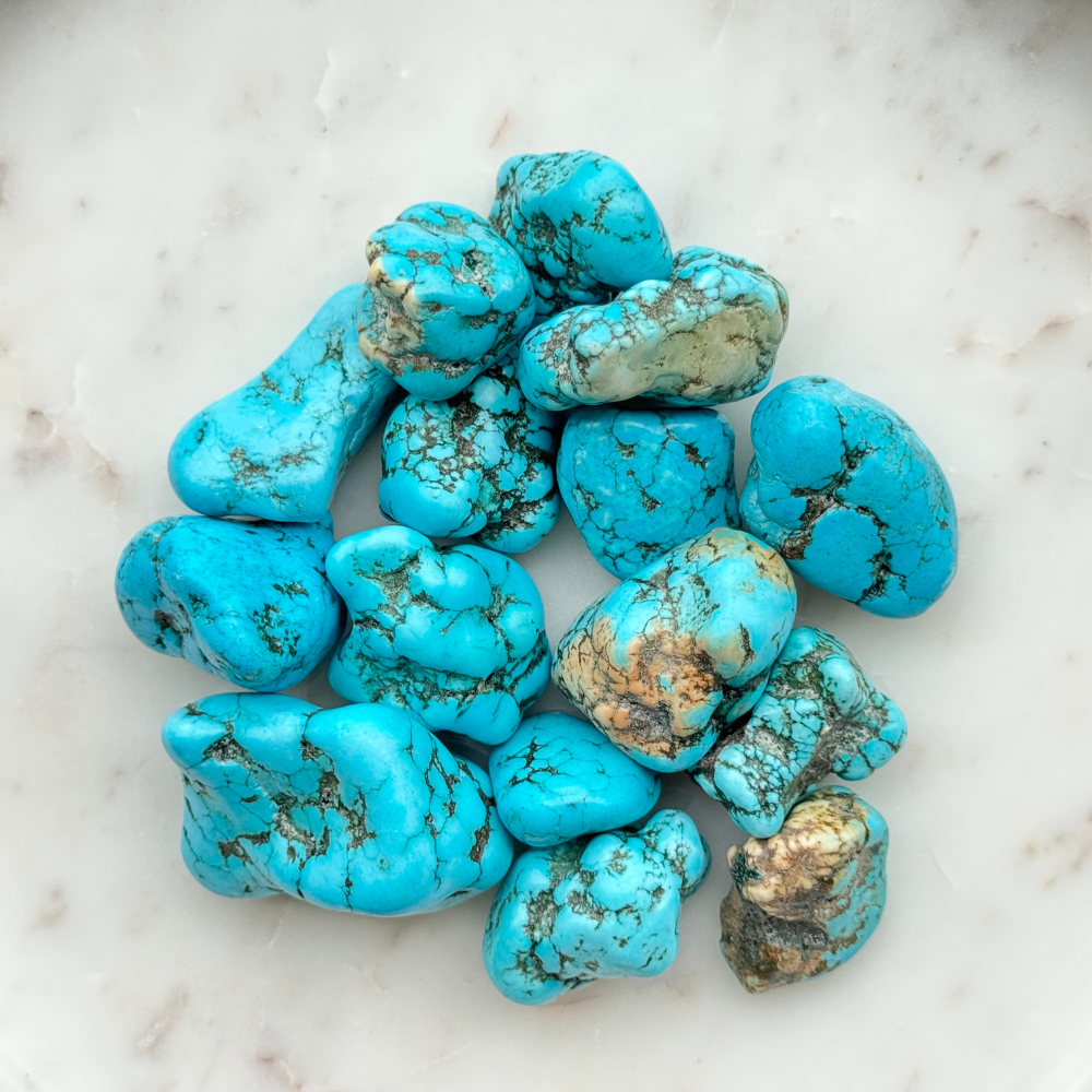 Tumbled Crystal - Turquoise