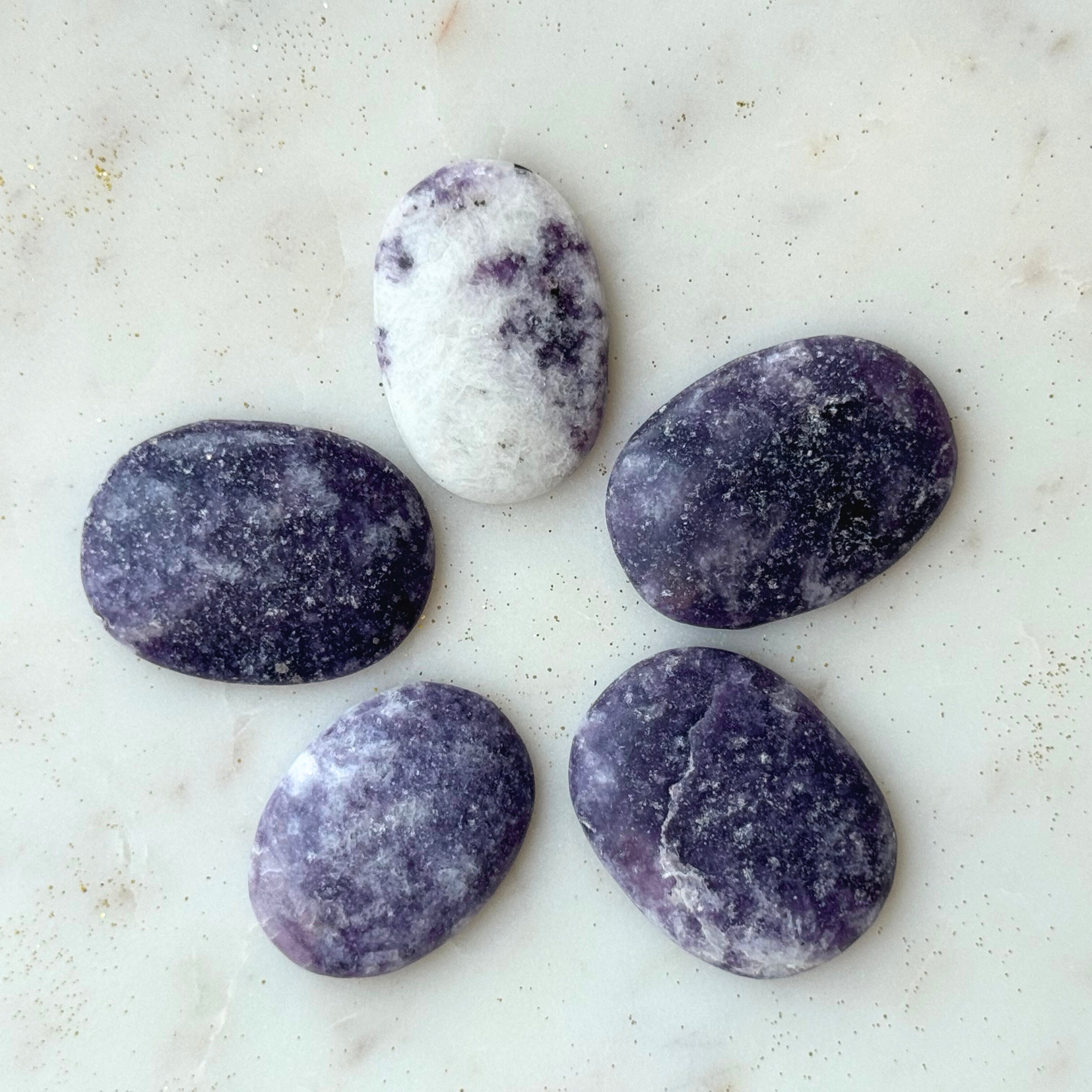 Palmstone - Lepidolite - HappyRuH