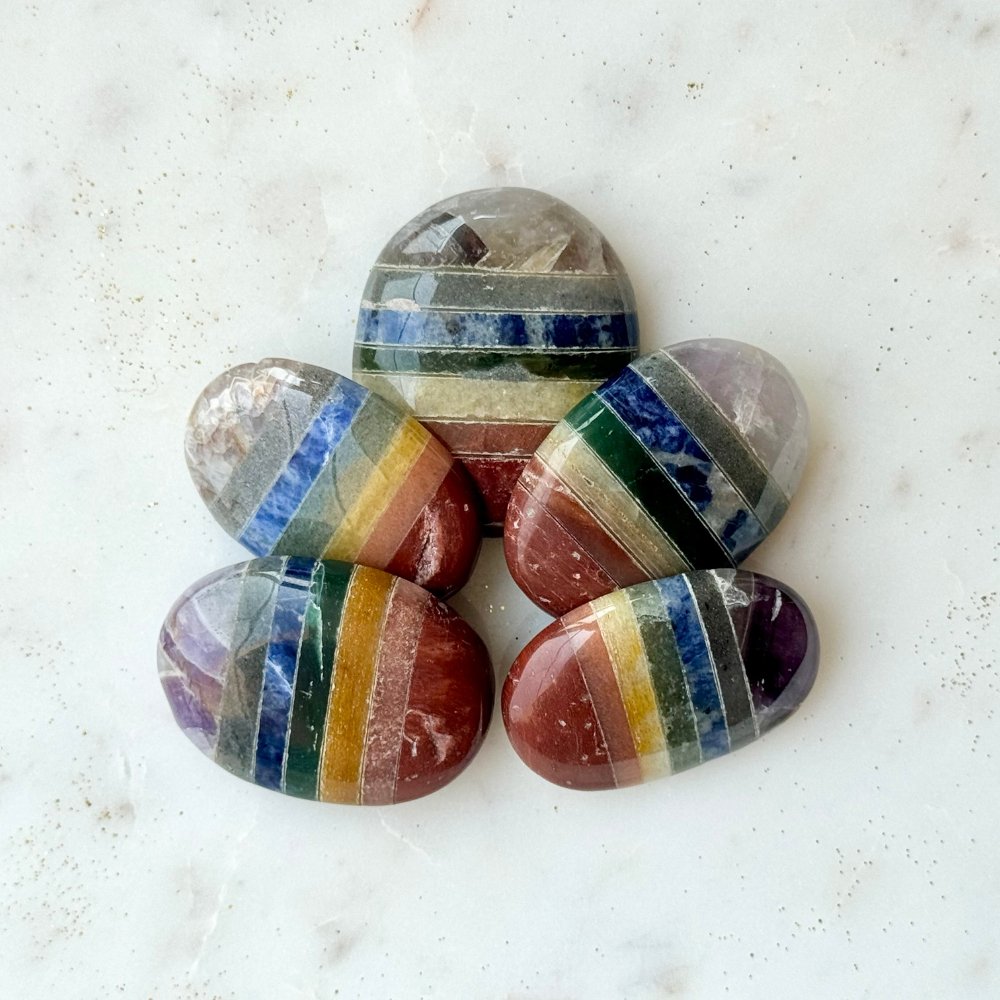 Palmstone - Seven Chakra - HappyRuH