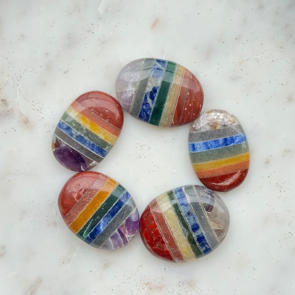 Palmstone - Seven Chakra - HappyRuH