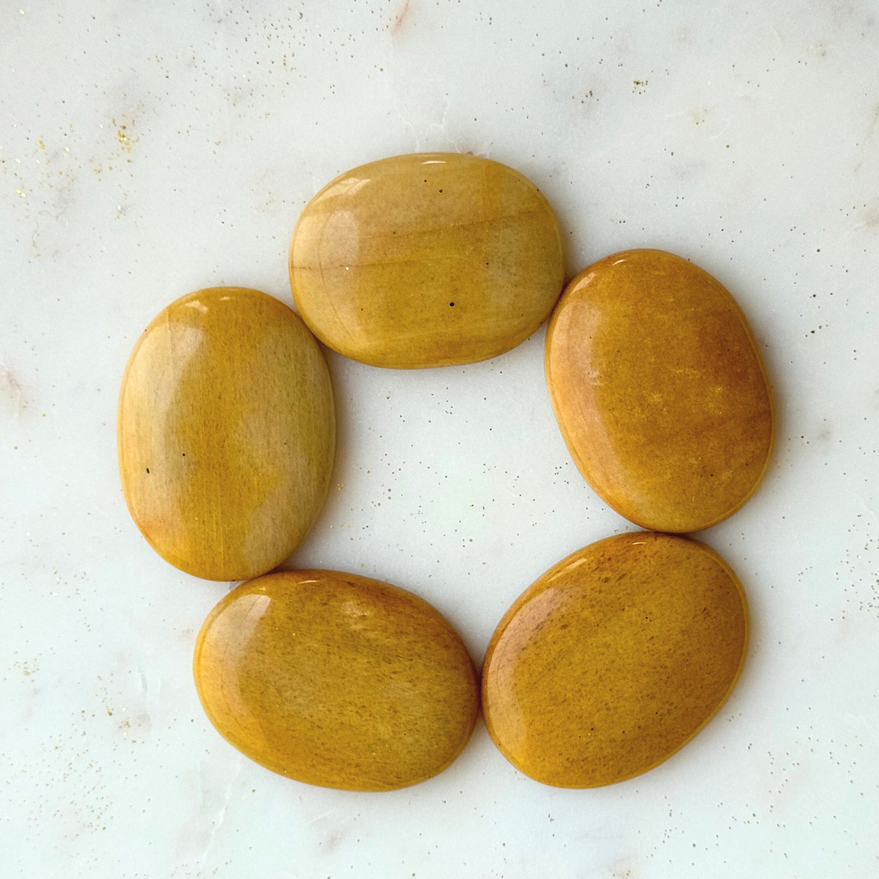 Palmstone - Yellow Jasper - HappyRuH