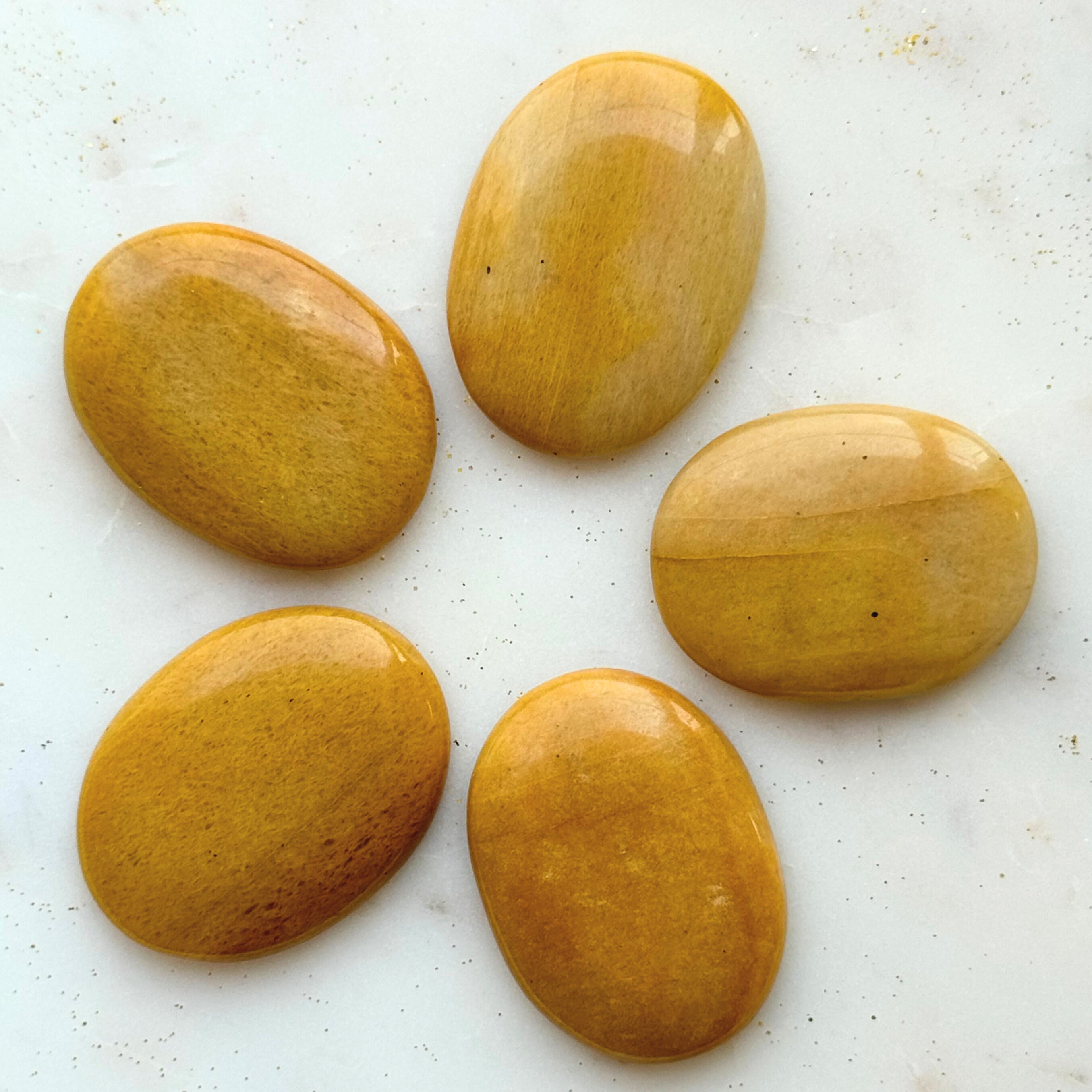 Palmstone - Yellow Jasper - HappyRuH