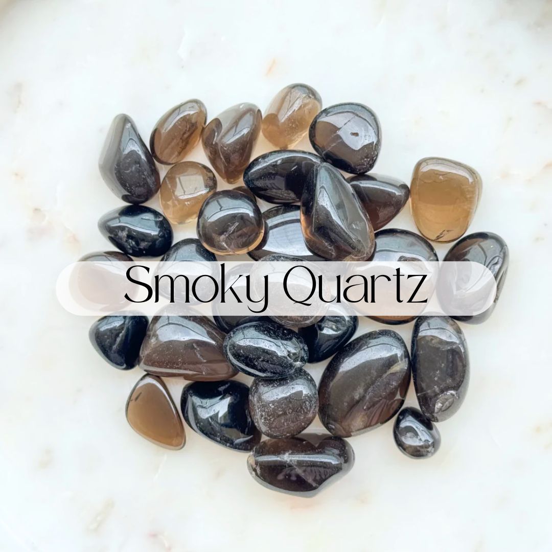 Smoky Quartz in crystal kit