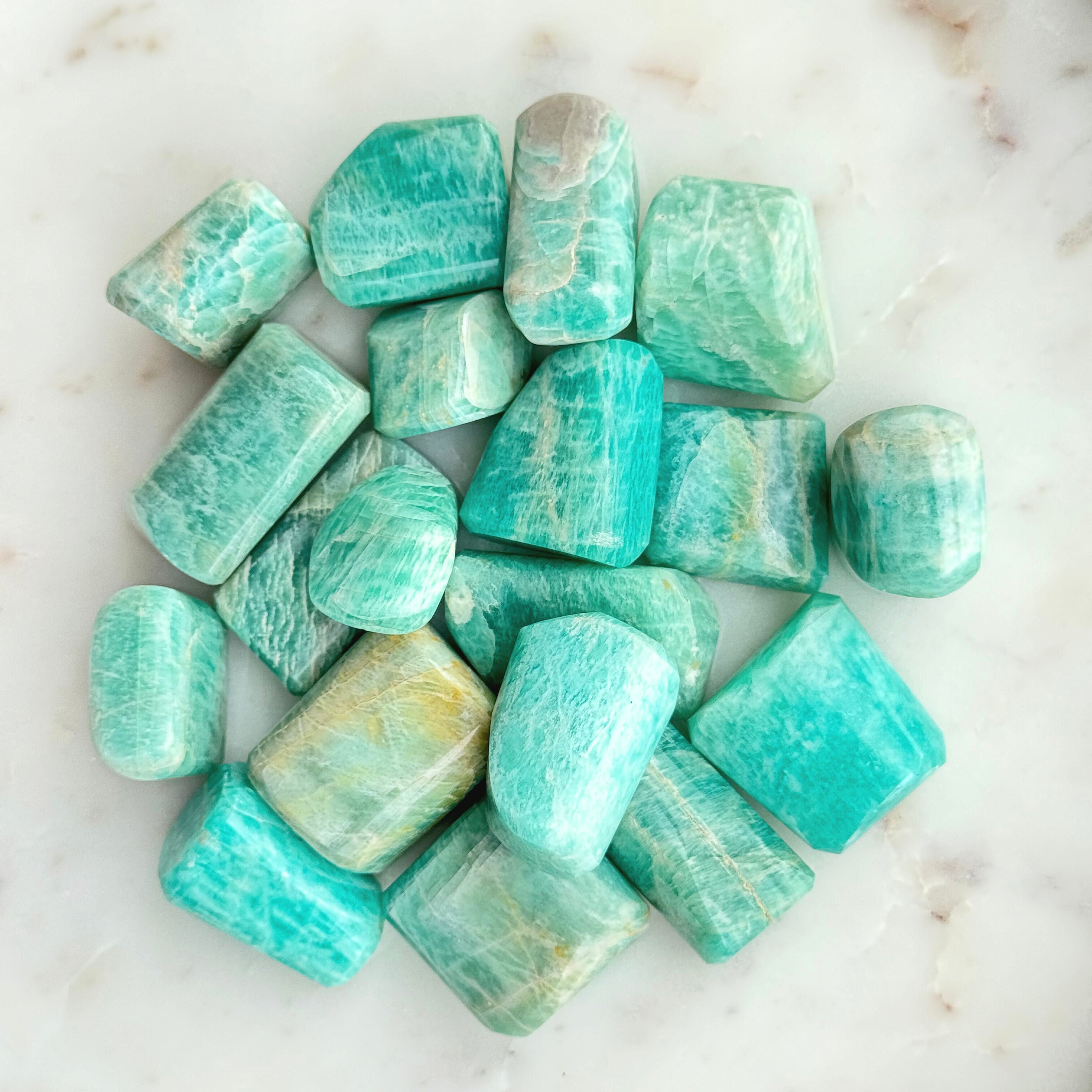 Tumbled Crystal - Amazonite - HappyRuH